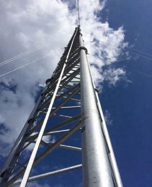 Tour de télécommunications sans fil monopole